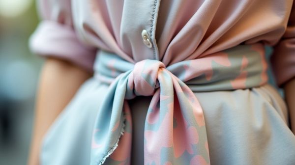 10 astuces pour utiliser un foulard en ceinture stylée